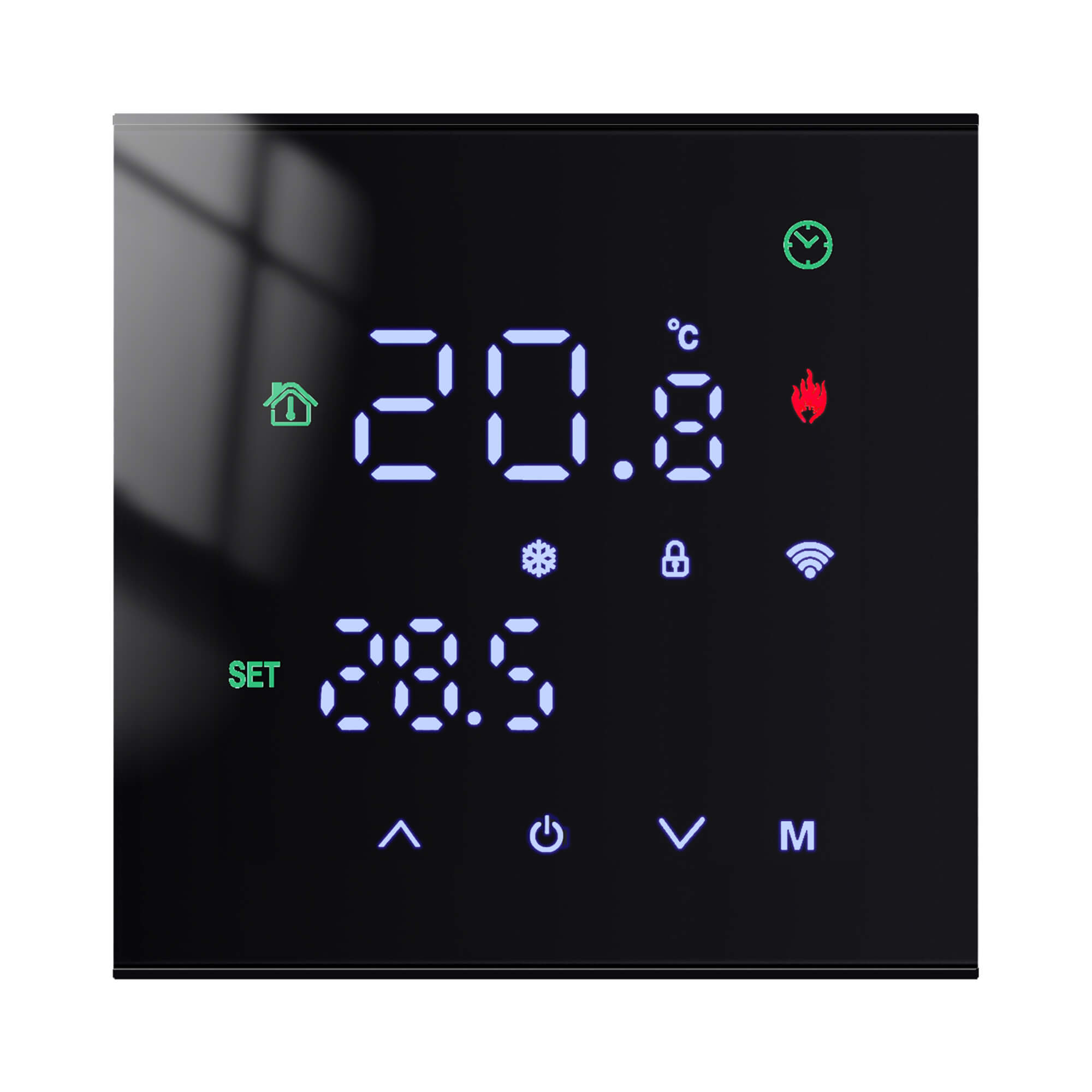 Tuya WiFi inteligentny termostat z ekranem dotykowym elektryczne ogrzewanie podłogowe regulator temperatury wody/kotła gazowego
